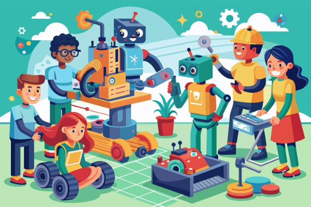 Robotics for elementary students